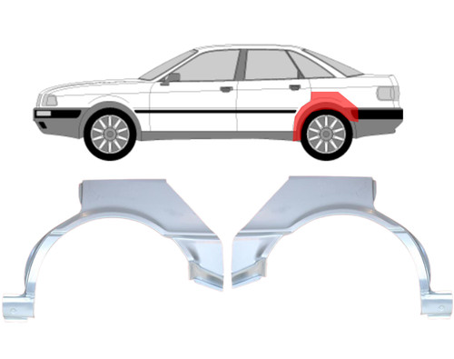 Für audi 1986 1991 4 - 80,