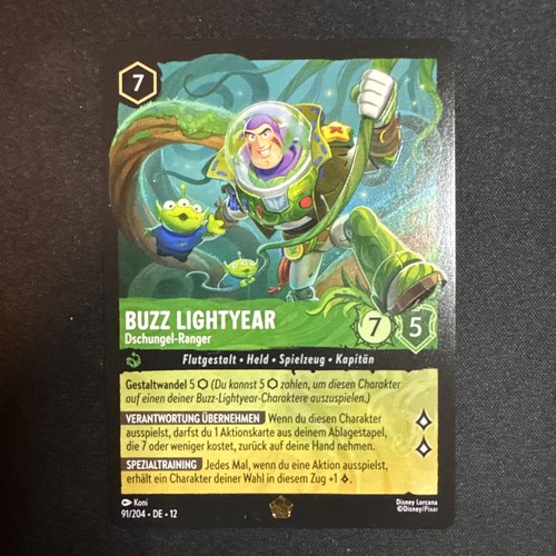 Disney lorcana buzz lightyear - disney,