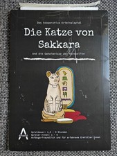 Die Katze von Sakkara - Kooperatives Krimispiel von Artmynd