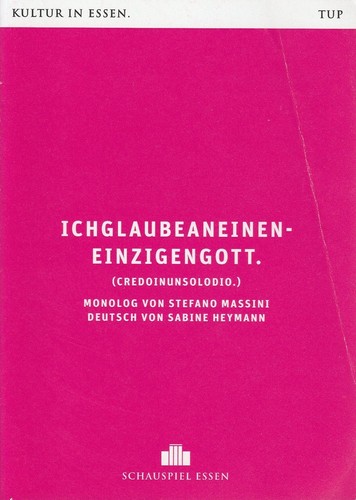 Programmheft stefano massini - stefano,