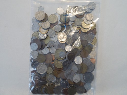 Münzen aus aller welt 1kg - aller,