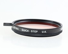 Actina Quick-Step U.K. Pastel Grad. red Farbfilter color filter 58mm 58 mm Rot 