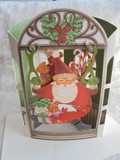 3D Grußkarte/ Weihnachtskarte / Wackelkarte in Handarbeit ca. A5 Größe