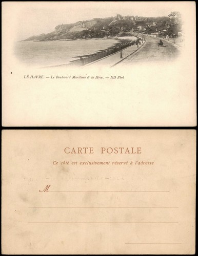 Cpa havre boulevard - cpa,