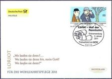 BRD 2011: Loriot! Post-FDC der selbstklebenden Nr 2843 mit Bonner Stempel! 24-12