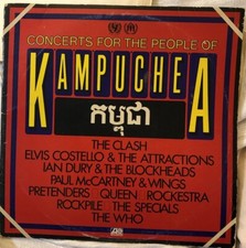 Kampuchea Concerts Double Album Vinyl