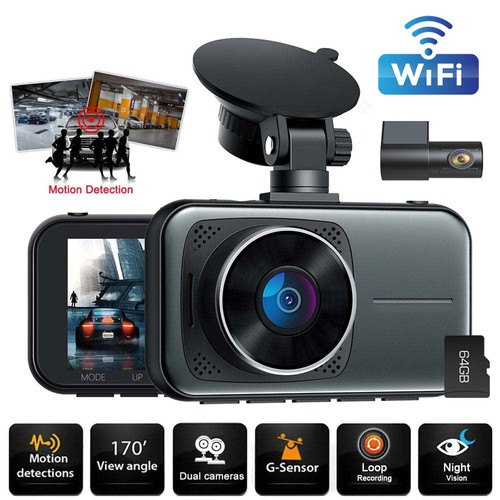 Lamtto wifi dual dash - 4k,