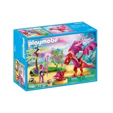 PLAYMOBIL Fairies 71586/9134 Drachenmama mit Baby Spielfigur