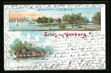 Lithographie Hamburg-St.Georg