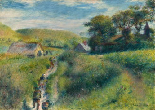 Renoir landschaft wandkunst - renoir,
