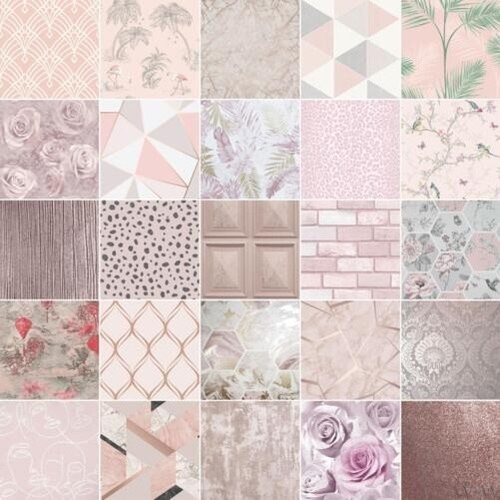Blush pink tapete - pink,