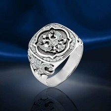 Massiv Ring Silberring 925