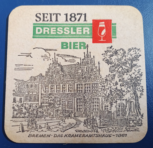 Bierdeckel brauerei dressler - bierdeckel,