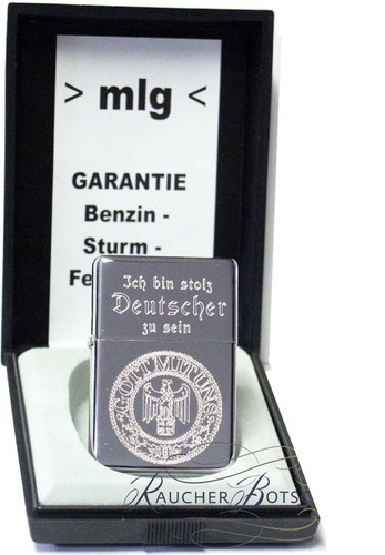 Zippo chrom ich - bin, stolz