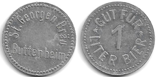 Biermarke buttenheim - buttenheim, st