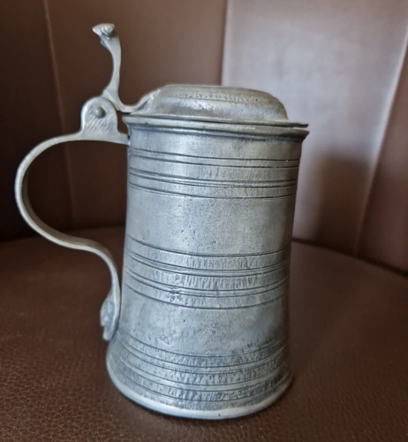 Antiker zinnkrug humpen - antiker,