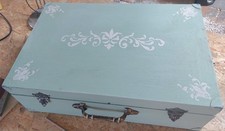 Alter Werkzeugkoffer Neu Gestaltet Shabby Chic KREIDEFARBE