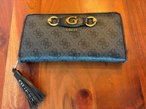 Guess damen geldbörse schwarz - damen,