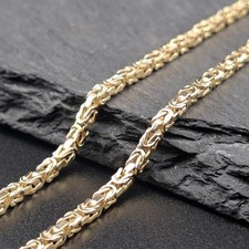 Neuwertige Gold Königskette