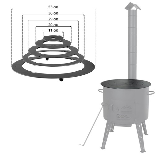 Adapter ringe eintopfofen - adapter-ringe,