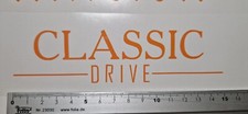 Classic Drive Tuning Sticker