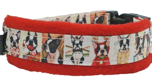 Hundehalsband boston terrier - hundehalsband, boston-terrier