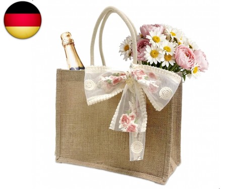 Jute beutel tasche shopper - jute, beutel,