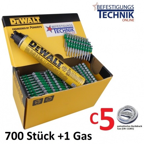 Betonnägel 6x20mm gas - 2,6x20mm, +