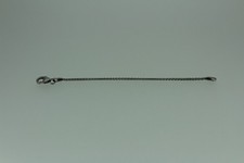 Zopf Kette Gold 585 Weißgold