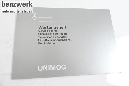 Mercedes unimog wartungsheft - mercedes,