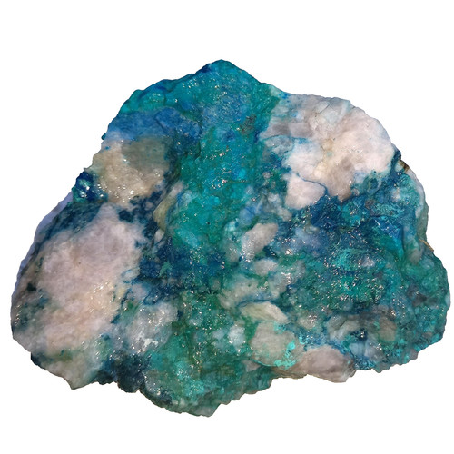 Rohstein chrysokoll rough - chrysokoll,