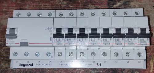 Legrand sicherung b16a fi - 8, b16a+1