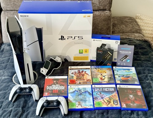 Ps5 slim disc edition 1tb - slim, wd