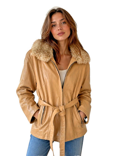 Damen 100 lederjacke 40 - damen, 100%