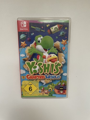 Yoshis crafted world nintendo - yoshis,
