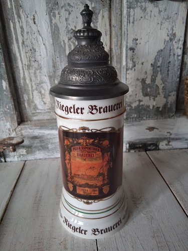 Riegeler brauerei porzellan - riegeler,