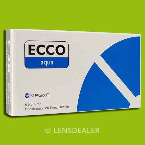 Ecco aqua 1x6 kontaktlinsen - aqua,