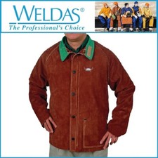 Weldas Schweißerjacke Arbeitsjacke Lederjacke Rindleder Gr. M, L, XL, XXL, XXXL