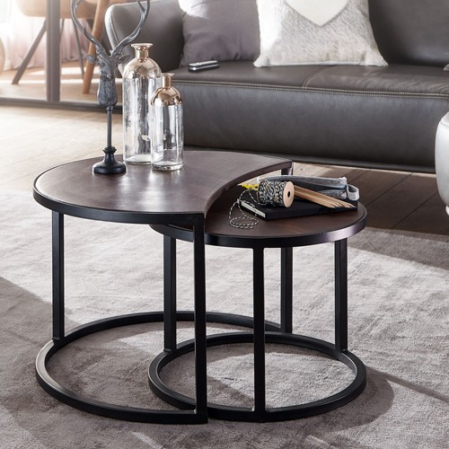 Finebuy couchtisch massivholz - couchtisch,