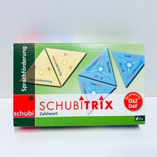 Schubi Schubitrix - Zahlwort - Sprachförderung - 4 Karten fehlen - GUT