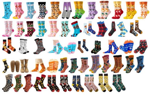 Paar lustige motiv socken - -2,