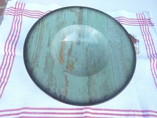 Nudelteller, Pastateller, Keramik, Durchmesser: ca 28,5cm, grün / braun