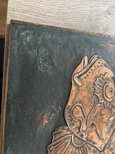 Kupfer relief wandbild auf - wandbild,