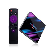 H96 max rk3318 smart tv box android 9.0  4GB + 64GB quad core 1080p 4 k led