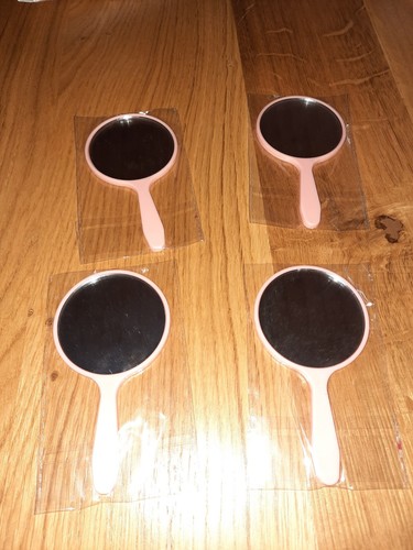 Mini spiegel handspiegel rosa - spiegel,