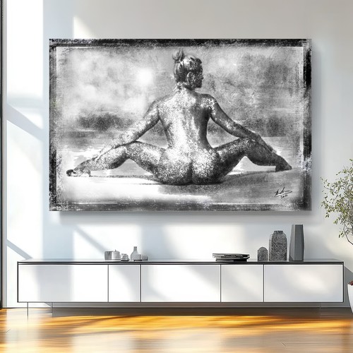 Erotik akt frau leinwand - akt,
