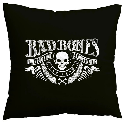 Kissenbezug bad bones - bones, skull