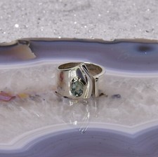 Aquamarin Ring, 925er Silber