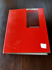 Studer A820 MCH Betriebs- und