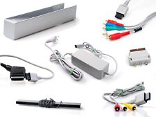 ORIGINAL NINTENDO Wii ZUBEHÖR - STROMKABEL / AV KABEL KOMPONENTENKABEL / STÄNDER